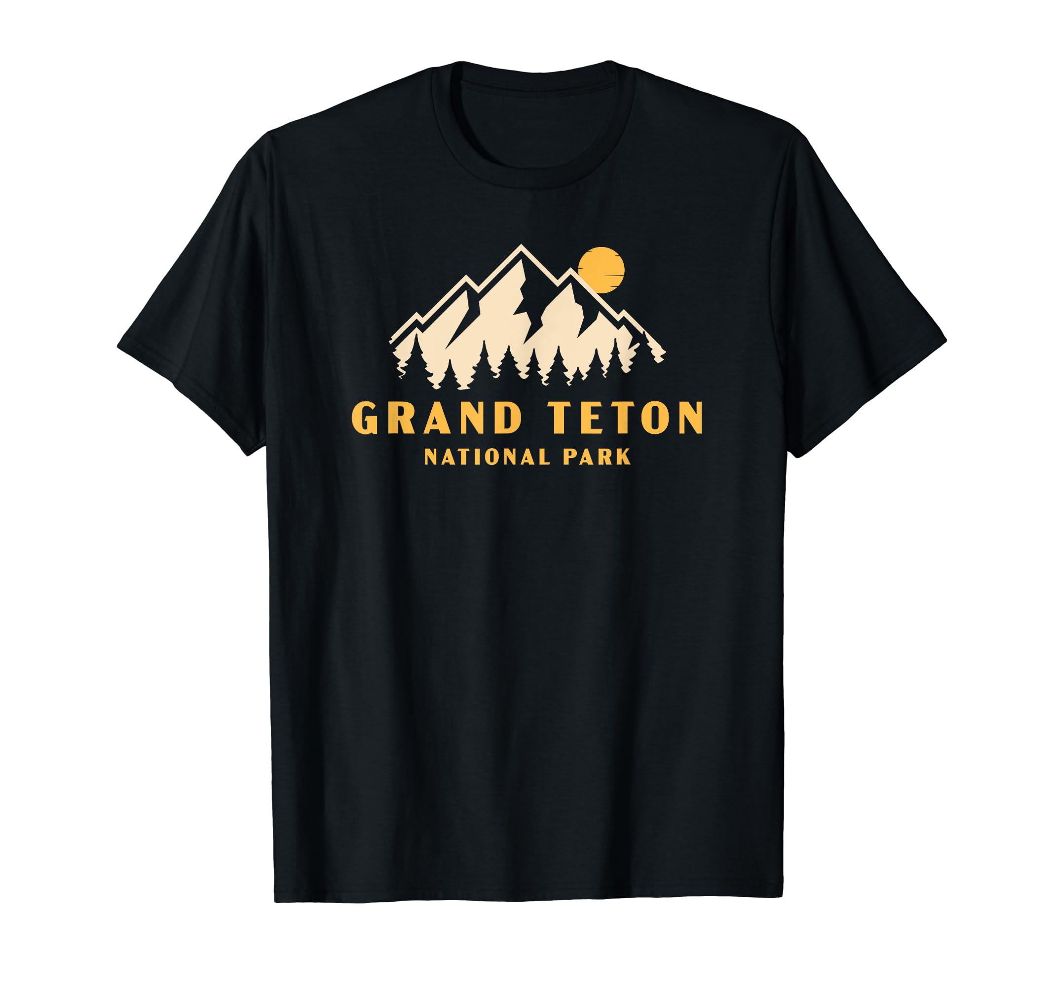 Grand Teton National Park Wyoming T-Shirt - Novelty Apparel for Adults - T-Shirt, Sweatshirt, Hoodie
