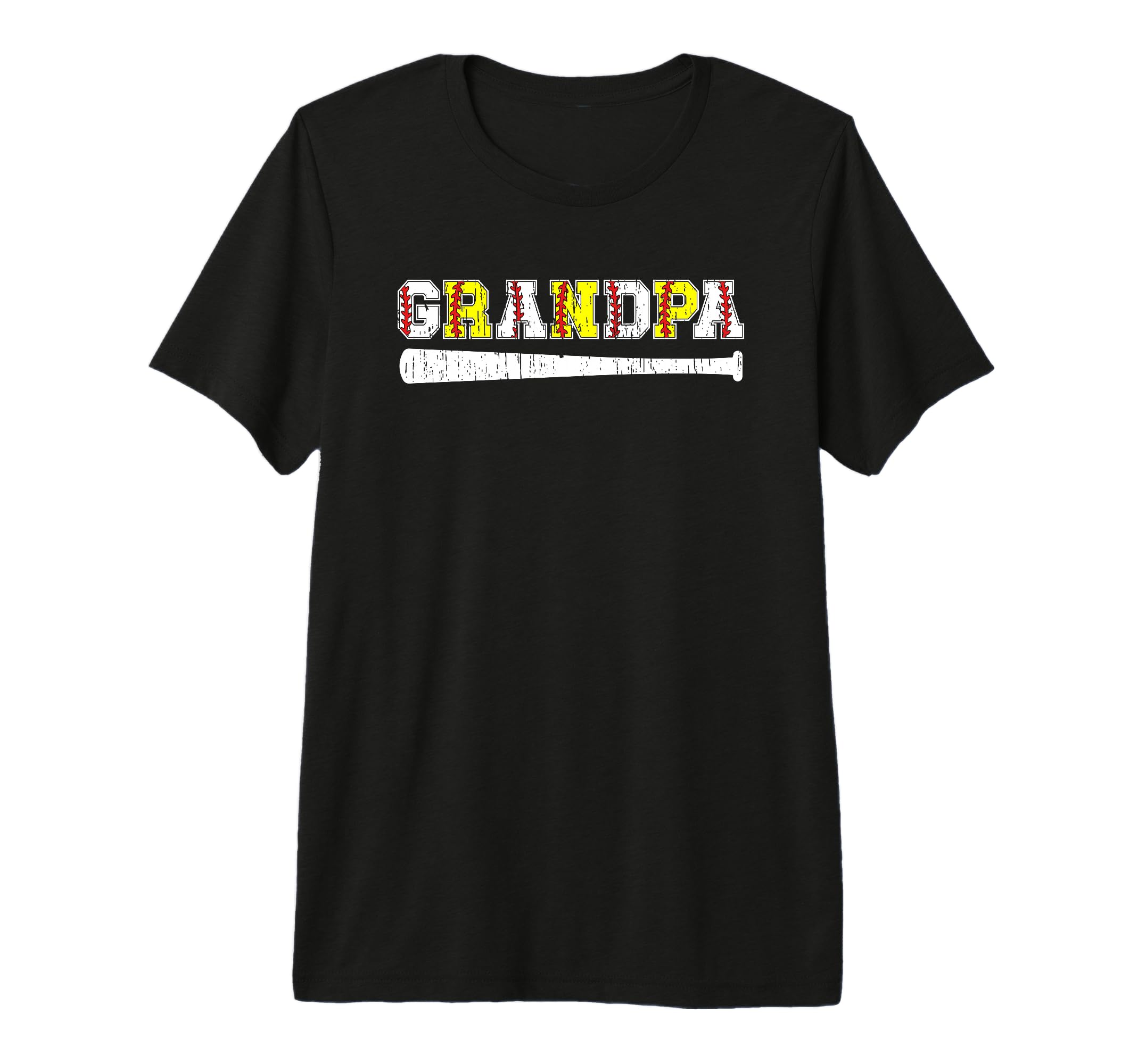 Mens Softball Baseball Grandpa T-Shirt - Minimalist Print Men Women - T-Shirt, Sweatshirt, Hoodie