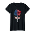 Patriotic Daisy Flower Usa Flag 4Th T-Shirt - Trendy Graphic Men Women - T-Shirt, Sweatshirt, Hoodie
