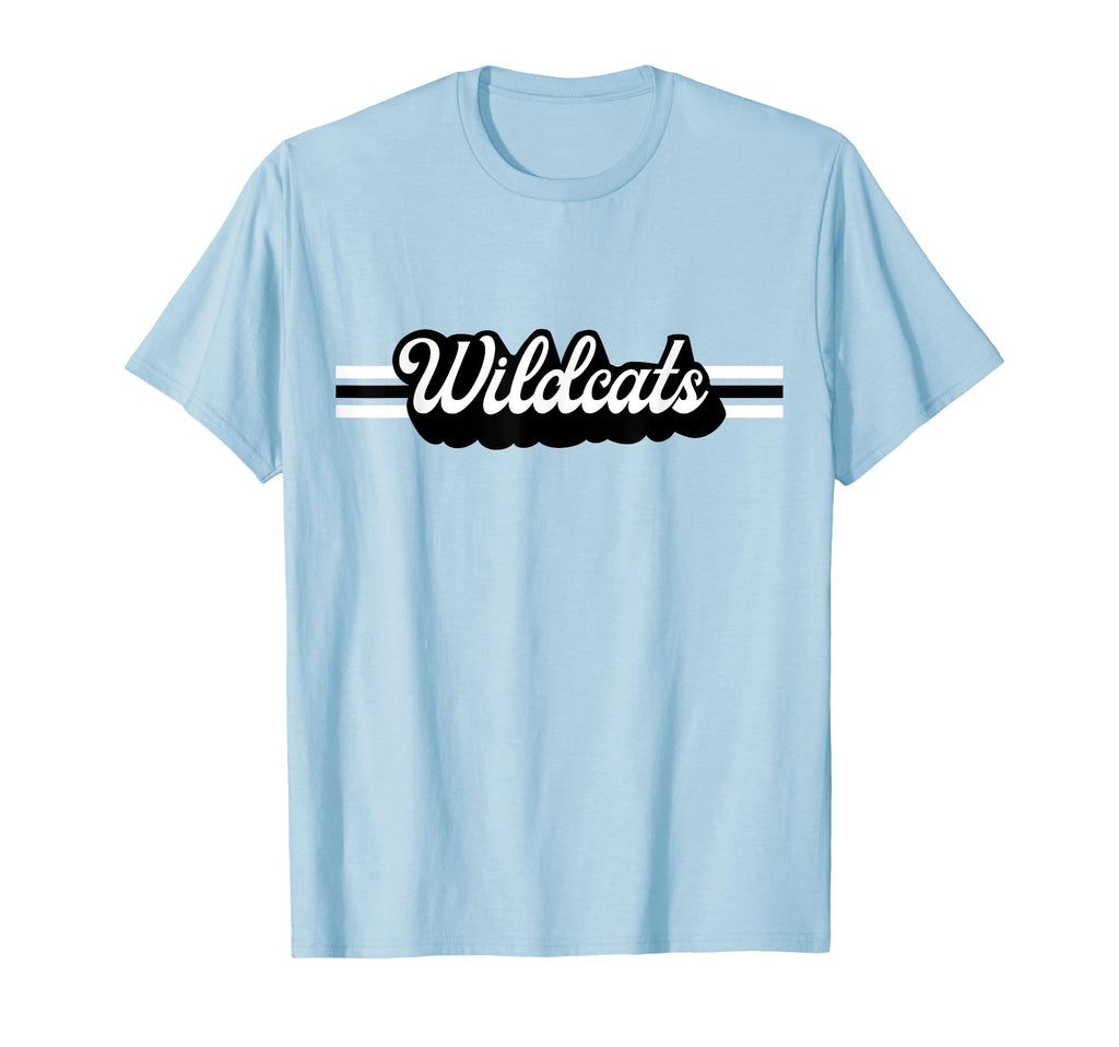 Wildcats Mascot School Spirit T-Shirt - Casual Everyday Wear Men Women - T-Shirt, Sweatshirt, Hoodie