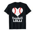Baseball Lolli Funny Baseball Heart T-Shirt - Streetwear Style Unisex - T-Shirt, Sweatshirt, Hoodie