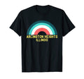 Arlington Heights Illinois Rainbow T-Shirt - Unique Graphic for Adults - T-Shirt, Sweatshirt, Hoodie