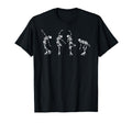 Skeletons Dance Roller Skates Skate T-Shirt - Streetwear Style for Adults - T-Shirt, Sweatshirt, Hoodie