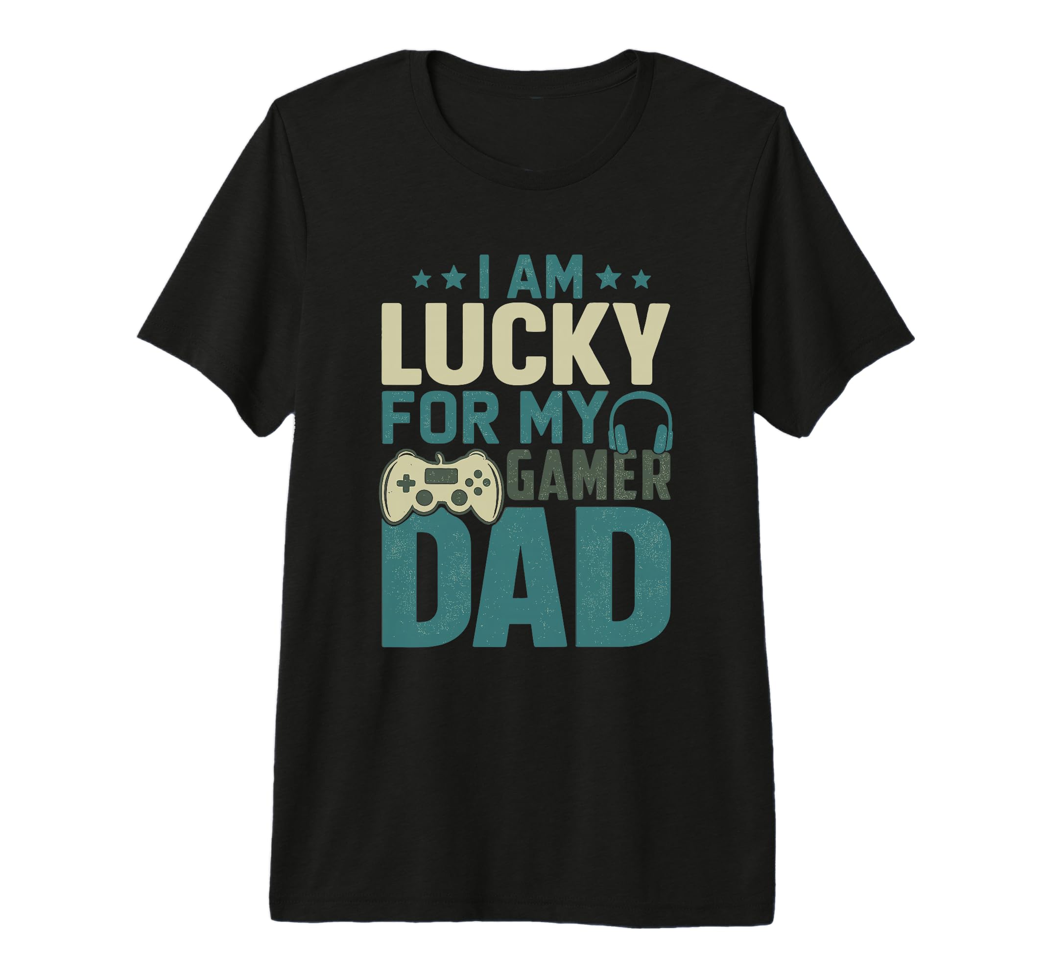 Mens Fathers Day Video Game Daddy Best T-Shirt - Graphic Print Men Women - T-Shirt, Sweatshirt, Hoodie