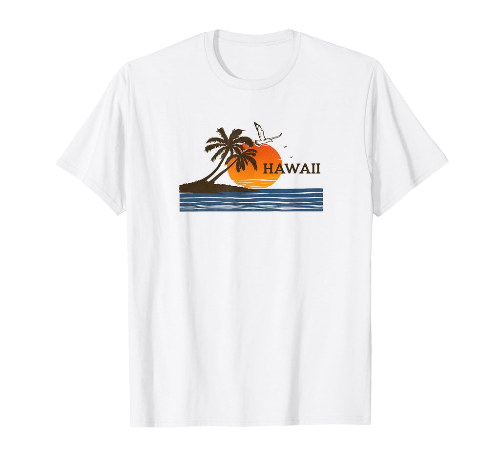 Hawaii Tropical Sunset T-Shirt - Graphic Print for Adults - T-Shirt, Sweatshirt, Hoodie