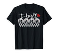 Funny T Ball Mom Softball Ball Mama T-Shirt - Aesthetic Graphic Men Women - T-Shirt, Sweatshirt, Hoodie
