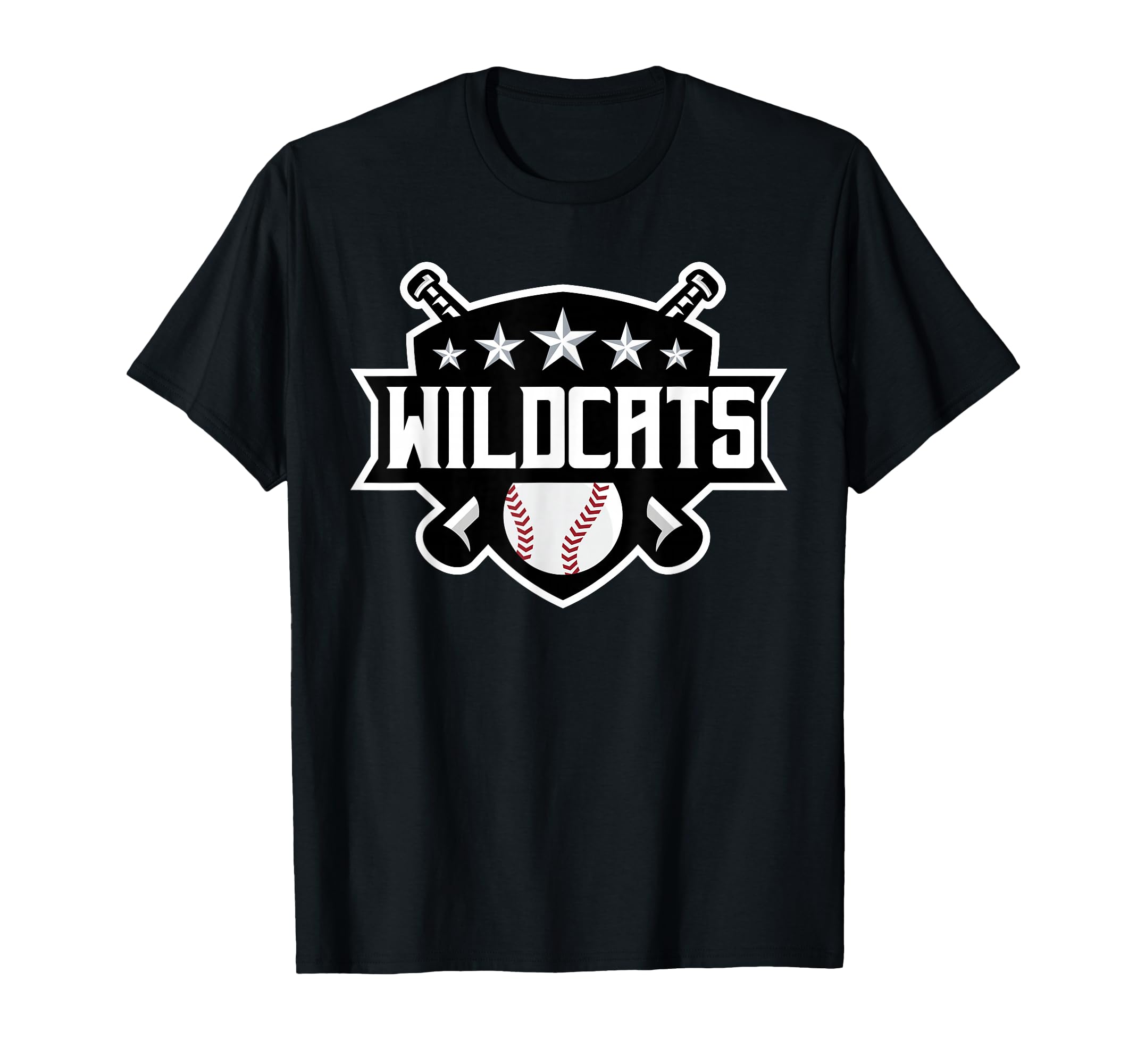 Wildcats Baseball Sports Game Day T-Shirt - Graphic Print for Adults - T-Shirt, Sweatshirt, Hoodie