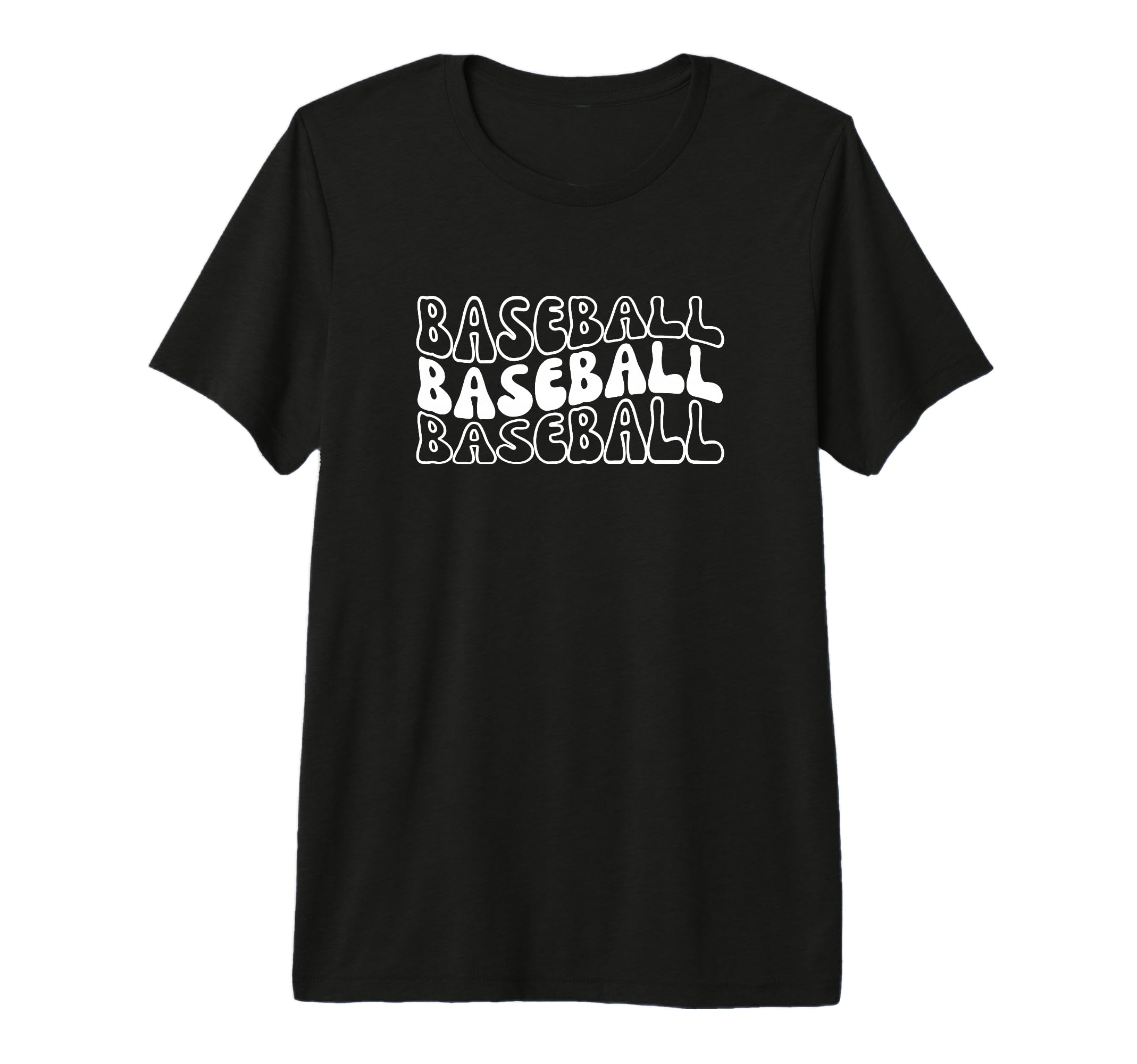 Baseball Mama Groovy Baseball Mom T-Shirt - Casual Everyday Wear Unisex - T-Shirt, Sweatshirt, Hoodie