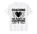 Coaching Hearts Champions Baseball T-Shirt - Graphic Print Men Women - T-Shirt, Sweatshirt, Hoodie