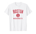 Boston Varsity Distressed T-Shirt - Custom Art Print for Adults - T-Shirt, Sweatshirt, Hoodie
