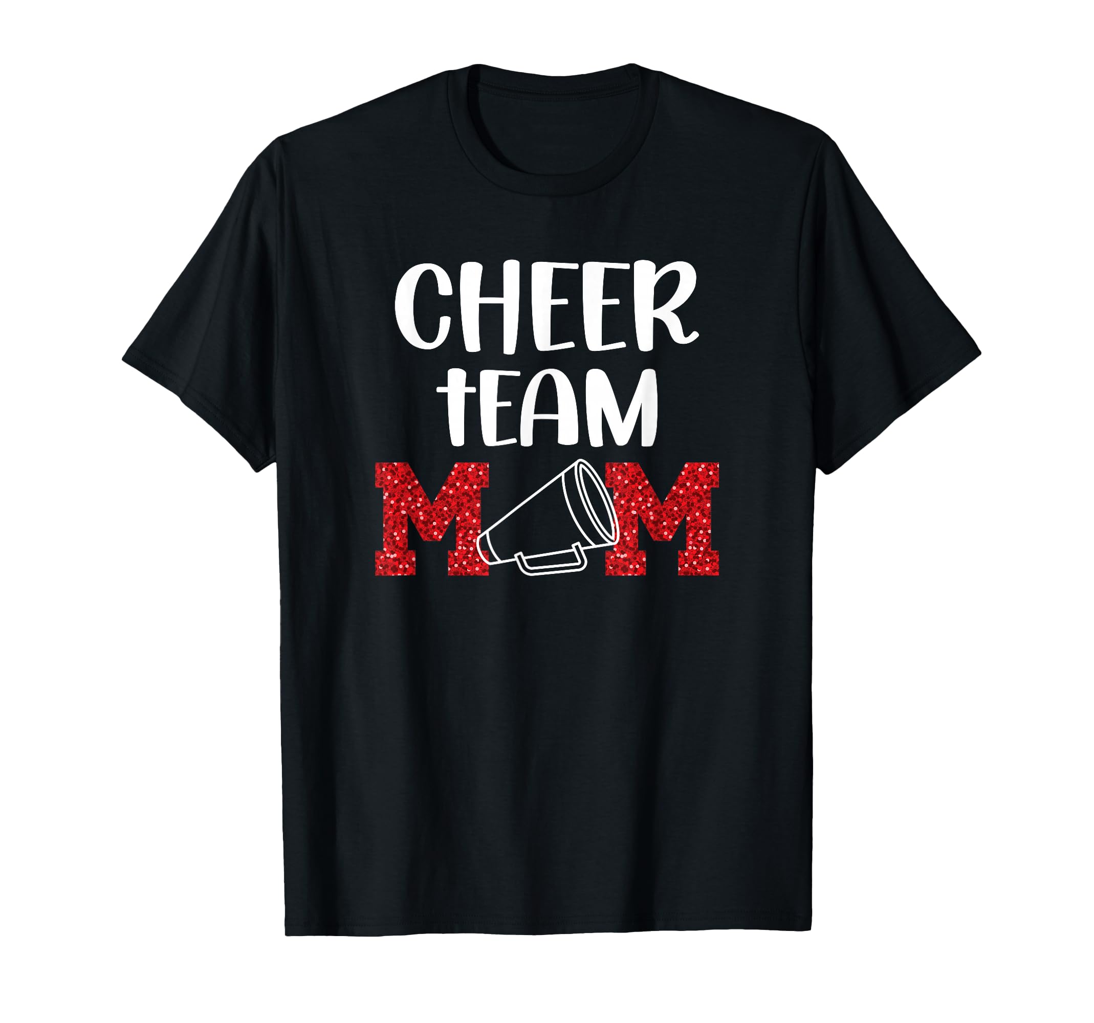 Cheer Team Mom Cheerleader Team Mama T-Shirt - Novelty Apparel for Adults - T-Shirt, Sweatshirt, Hoodie