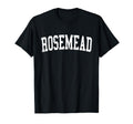 Rosemead Ca Distressed White T-Shirt - Casual Everyday Wear Men Women - T-Shirt, Sweatshirt, Hoodie
