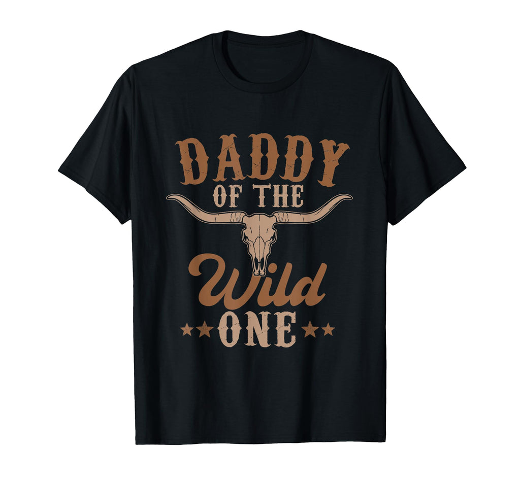 Daddy Wild One Cowboy Western Rodeo T-Shirt - Aesthetic Graphic Unisex - T-Shirt, Sweatshirt, Hoodie