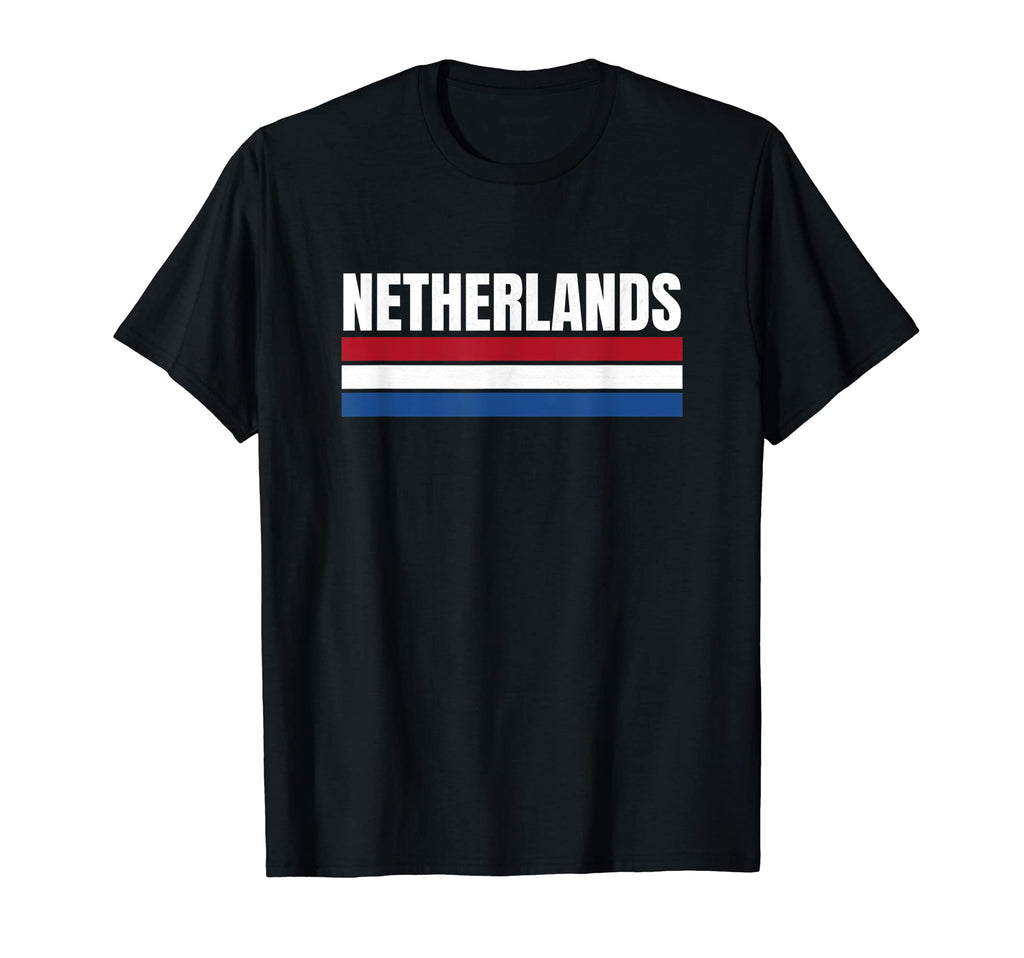 Netherlands Red White Blue Dutch Fan T-Shirt - Streetwear Style for Adults - T-Shirt, Sweatshirt, Hoodie