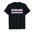 Netherlands Red White Blue Dutch Fan T-Shirt - Streetwear Style for Adults - T-Shirt, Sweatshirt, Hoodie