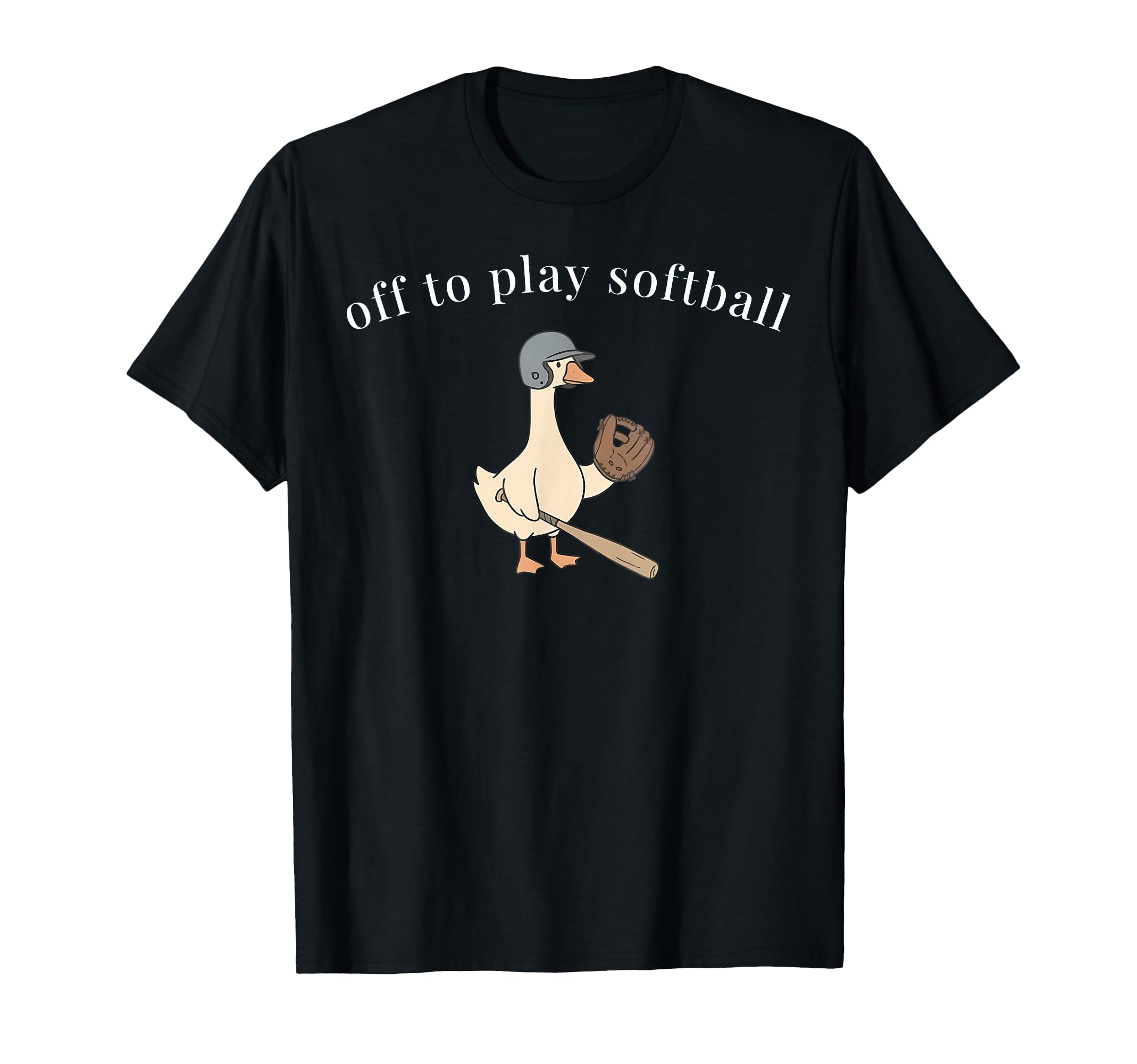 Off To Play Softball Game Day T-Shirt - Streetwear Style for Adults - T-Shirt, Sweatshirt, Hoodie