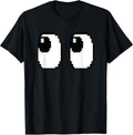 Funny Game Ghost Eyes 80s Halloween - Adult & Kids T-Shirts, Sweatshirts & Hoodies apparel design preview 1