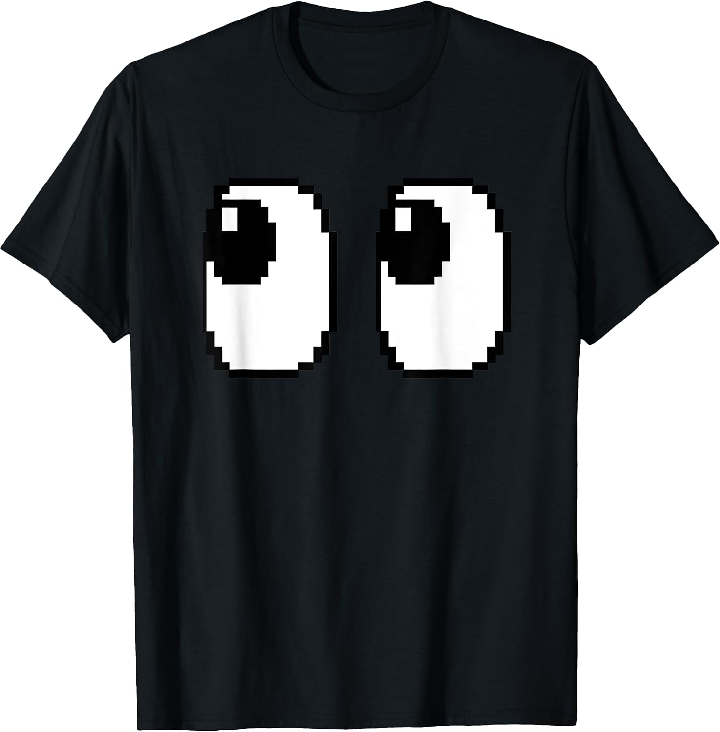 Funny Game Ghost Eyes 80s Halloween - Adult & Kids T-Shirts, Sweatshirts & Hoodies apparel design preview 1