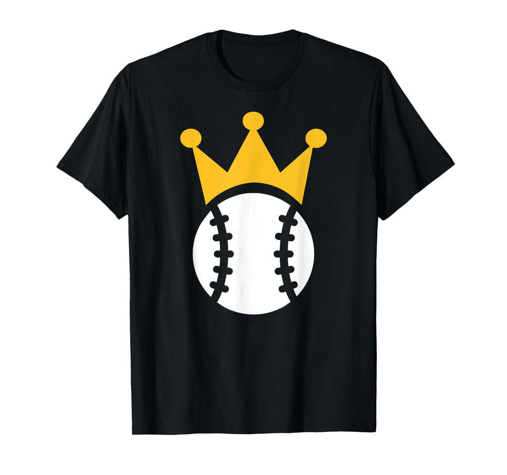 Baseball Crown T-Shirt - Minimalist Print for Adults - T-Shirt, Sweatshirt, Hoodie