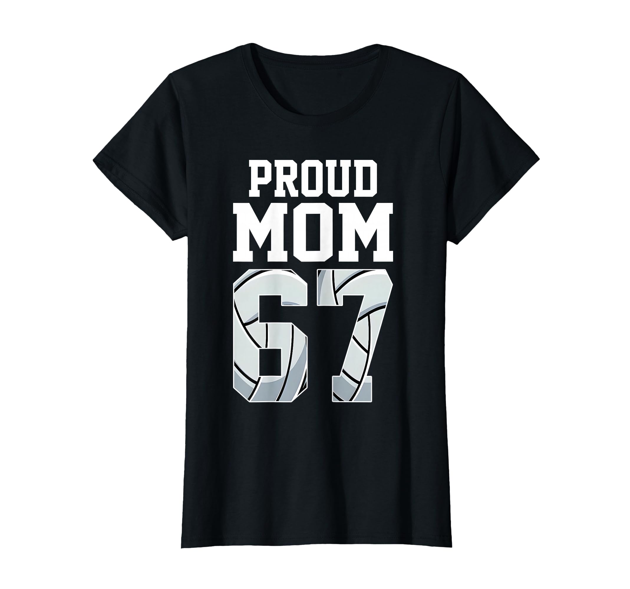 Womens Proud Mom Volleyball Player Number T-Shirt - Unique Graphic Unisex - T-Shirt, Sweatshirt, Hoodie