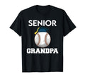 Senior Grandpa Baseball Grandfather T-Shirt - Trendy Graphic for Adults - T-Shirt, Sweatshirt, Hoodie