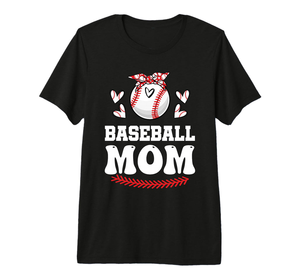 Baseball Mom Mama Baseball Mothers Day T-Shirt - Trendy Graphic Men Women - T-Shirt, Sweatshirt, Hoodie