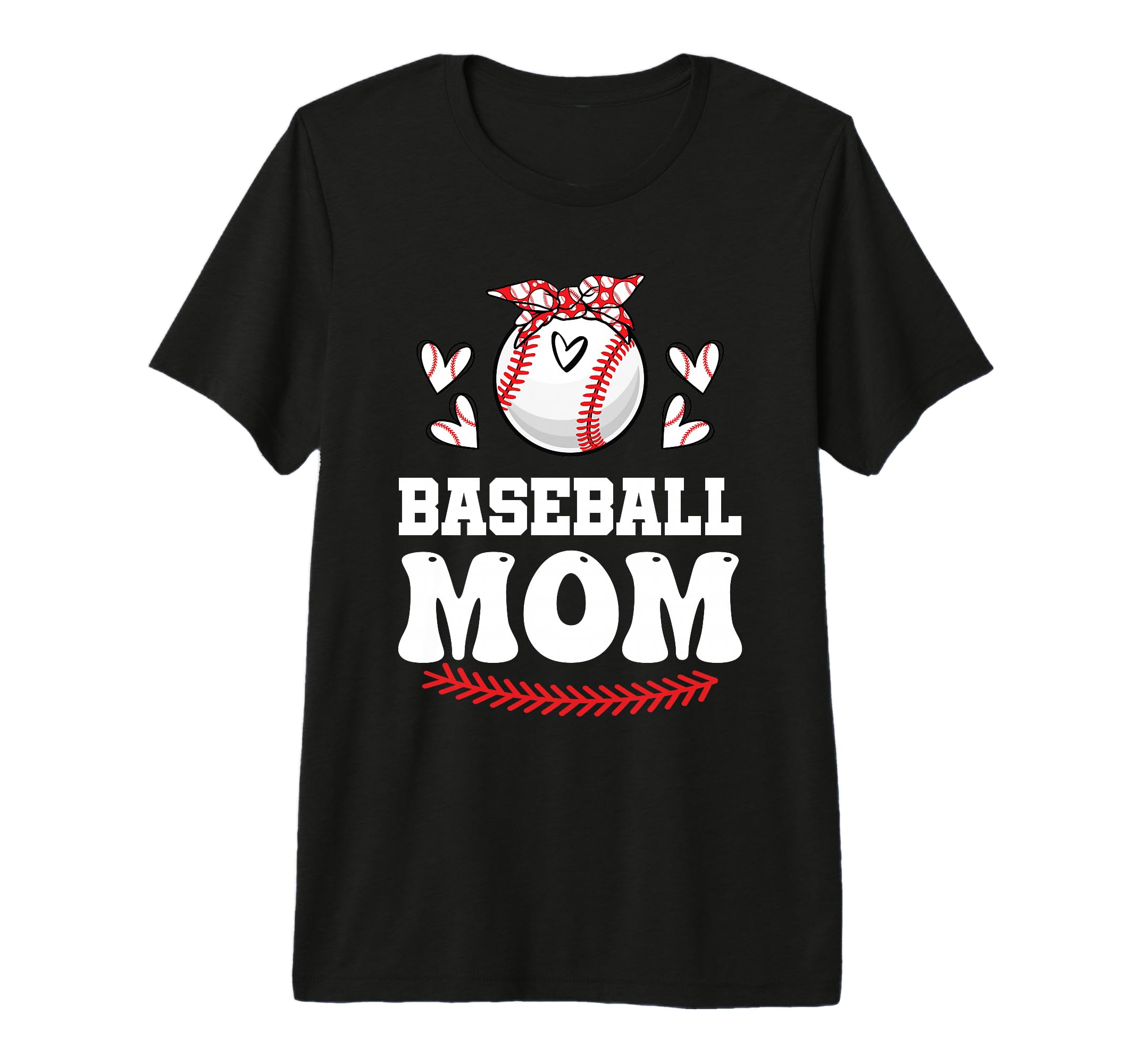 Baseball Mom Mama Baseball Mothers Day T-Shirt - Trendy Graphic Men Women - T-Shirt, Sweatshirt, Hoodie