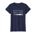 Womens Busy Raising Ballers Baseball Moms T-Shirt - Unique Graphic Unisex - T-Shirt, Sweatshirt, Hoodie