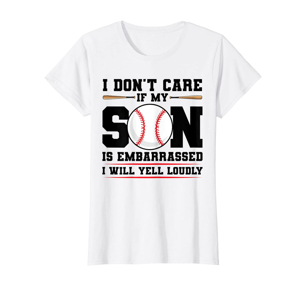 Womens I Dont Care If My Son Is T-Shirt - Minimalist Print Men Women - T-Shirt, Sweatshirt, Hoodie