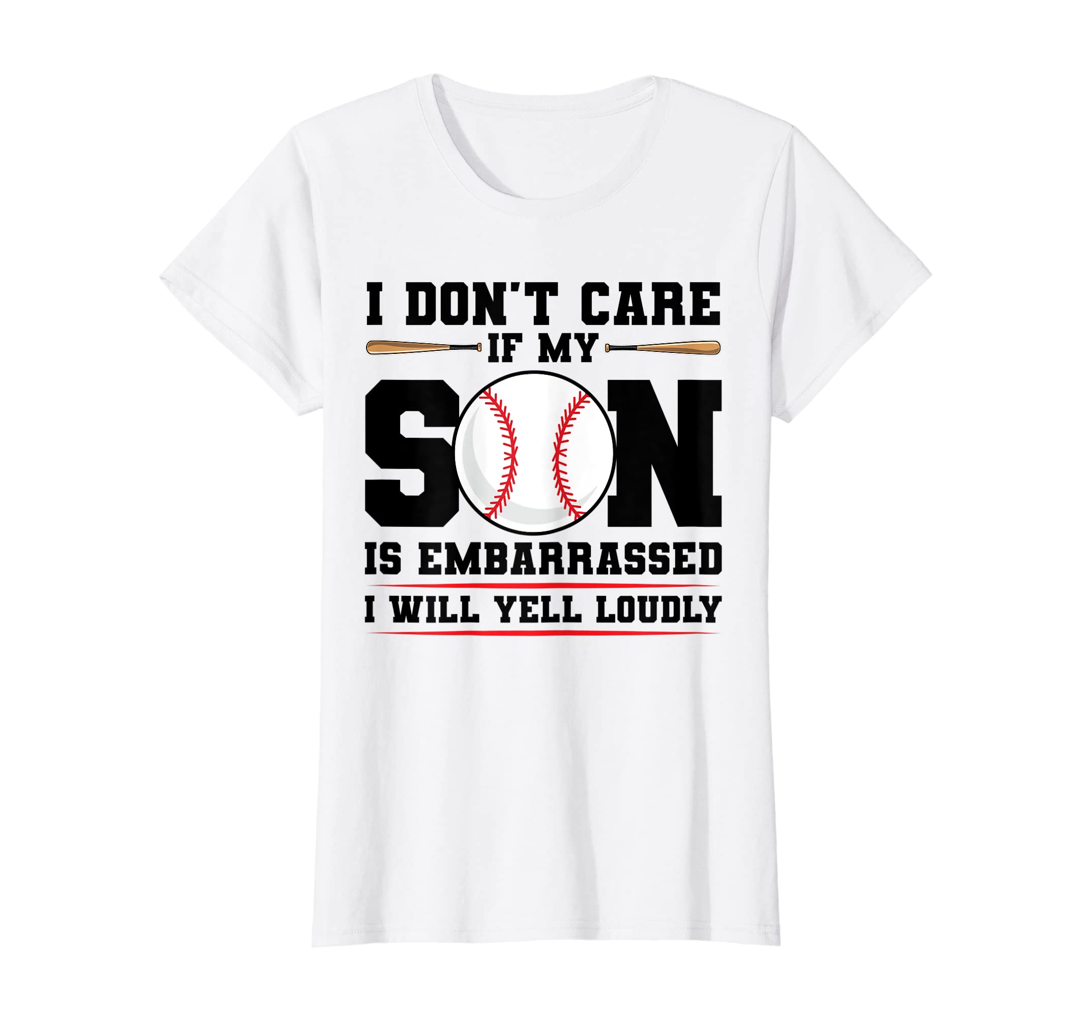 Womens I Dont Care If My Son Is T-Shirt - Minimalist Print Men Women - T-Shirt, Sweatshirt, Hoodie