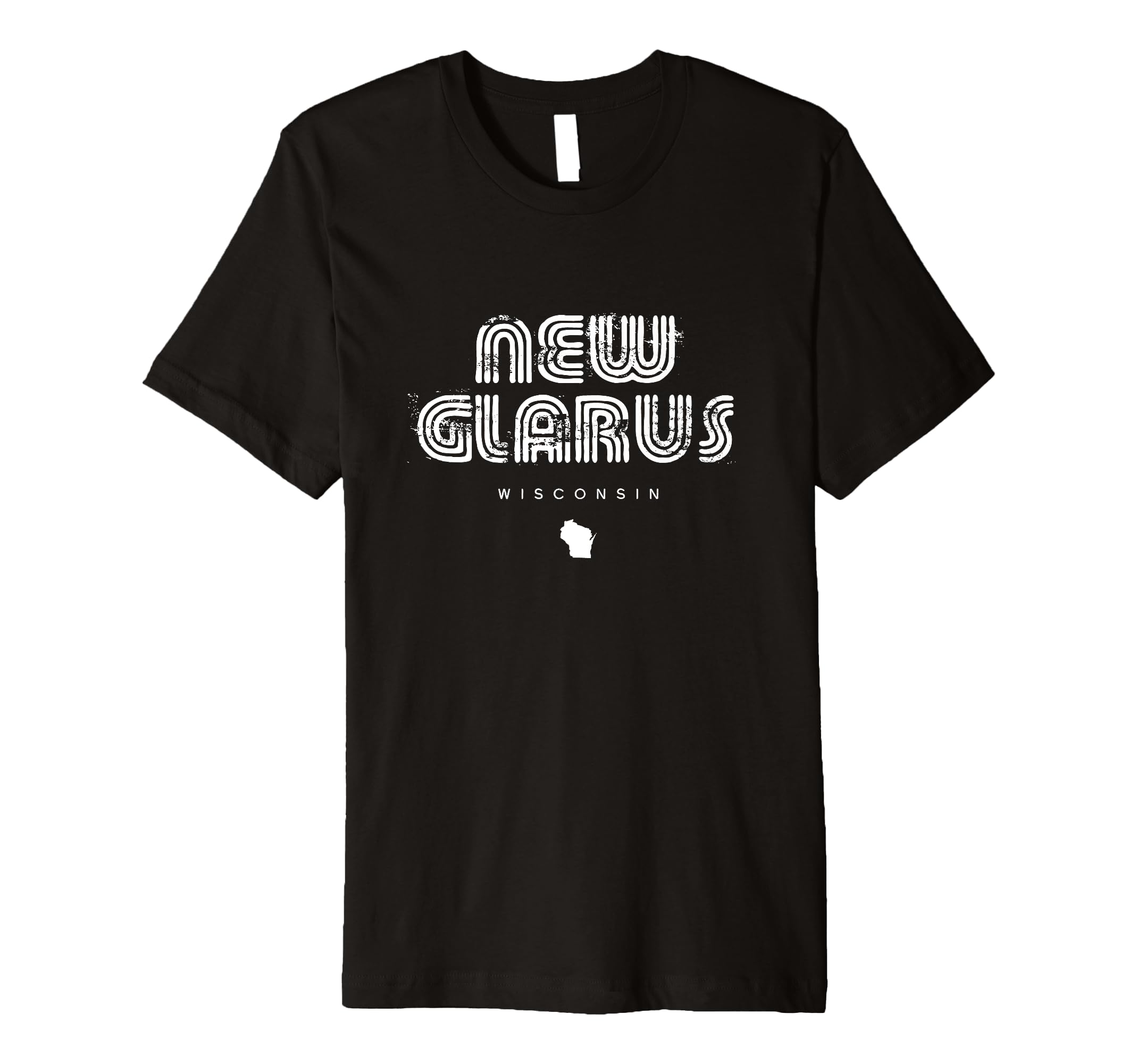 New Glarus Wisconsin Wi 70S 80S Type T-Shirt - Streetwear Style Men Women - T-Shirt, Sweatshirt, Hoodie