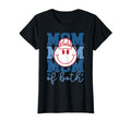 Womens Mom Both Softball Baseball Mama T-Shirt - Fun Novelty Design Unisex - T-Shirt, Sweatshirt, Hoodie