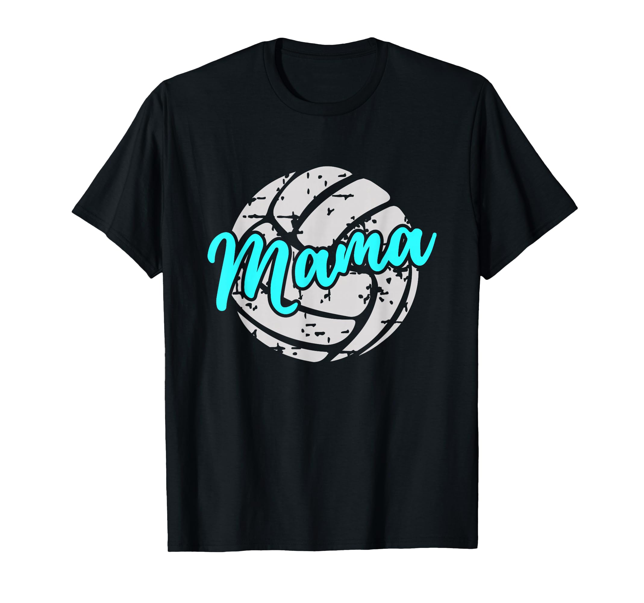Volleyball Mama Momma Mom Teal Spirit T-Shirt - Streetwear Style Men Women - T-Shirt, Sweatshirt, Hoodie