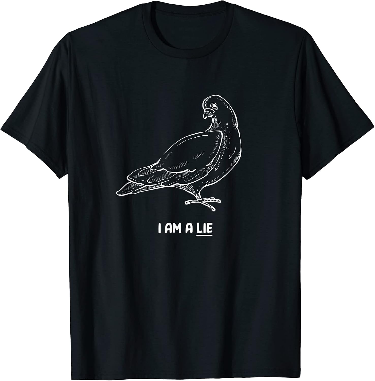 The birds work for government merch - Adult & Kids T-Shirts, Sweatshirts & Hoodies apparel design preview 1