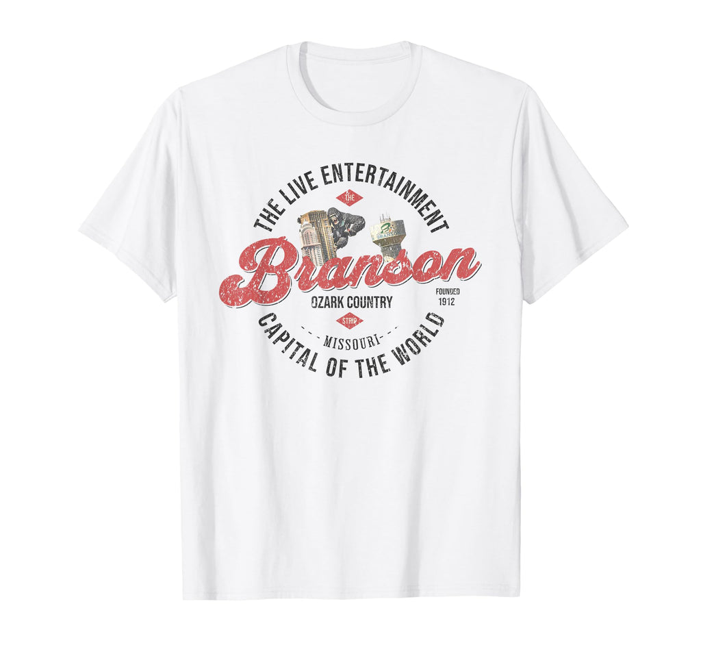 Branson Mo Live Entertainment T-Shirt - Custom Art Print for Adults - T-Shirt, Sweatshirt, Hoodie