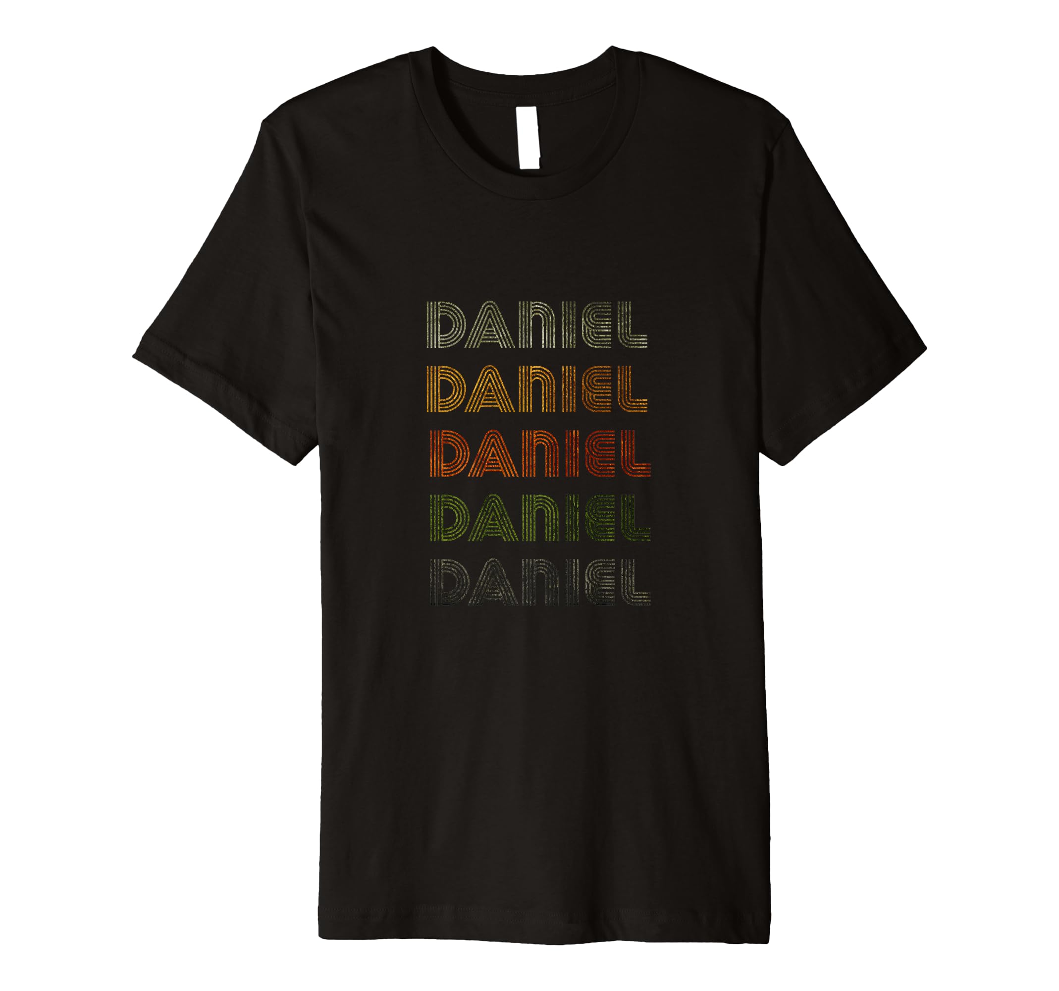 Love Heart Daniel Grunge Black Daniel T-Shirt - Minimalist Print Men Women - T-Shirt, Sweatshirt, Hoodie
