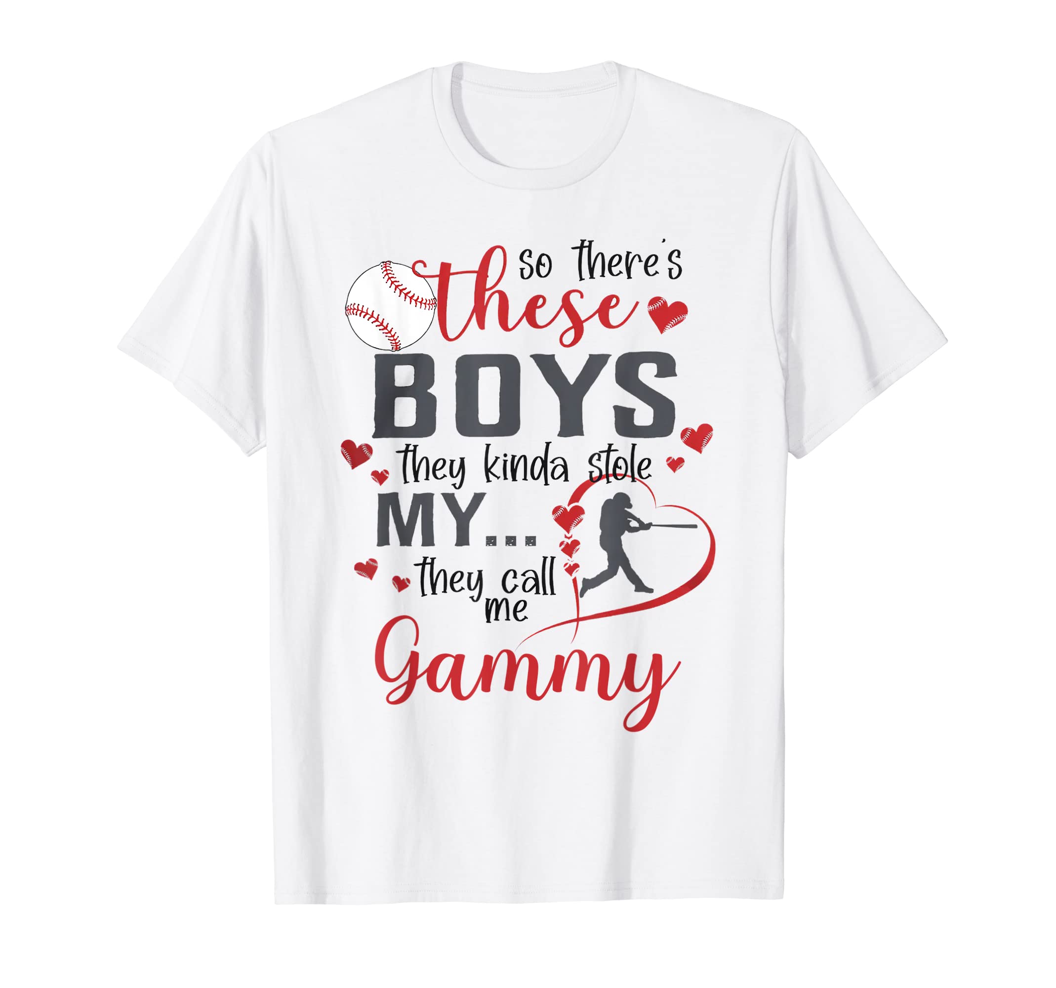 Gammy Baseball Grandma Mothers Day T-Shirt - Trendy Graphic for Adults - T-Shirt, Sweatshirt, Hoodie