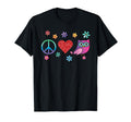 Owl Peace Love Hippie Rainbow Boho Bird T-Shirt - Streetwear Style Unisex - T-Shirt, Sweatshirt, Hoodie