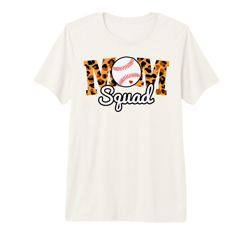 Loud Proud Baseball Mom Squad T-Shirt - Minimalist Print Men Women - T-Shirt, Sweatshirt, Hoodie