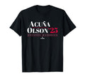 Ronald Acuna Jr Matt Olson 2025 Atlanta T-Shirt - Custom Art Print Unisex - T-Shirt, Sweatshirt, Hoodie