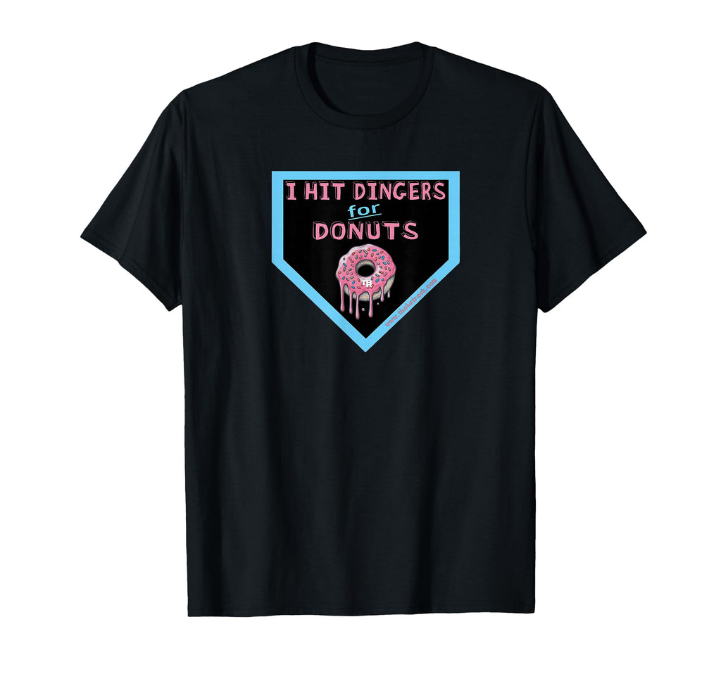 Baseball Home Plate Drip I Hit T-Shirt - Minimalist Print for Adults - T-Shirt, Sweatshirt, Hoodie