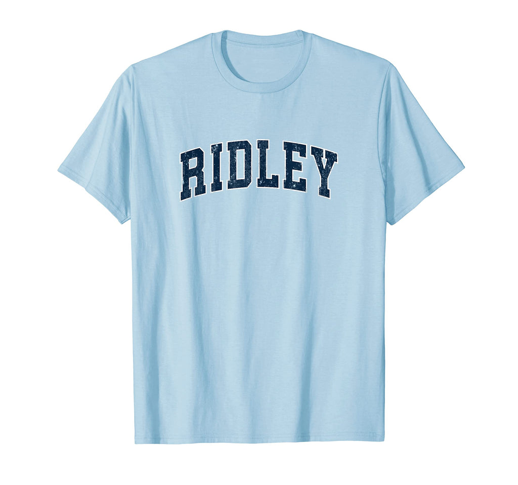Ridley Pennsylvania Pa Sports Navy T-Shirt - Unique Graphic Men Women - T-Shirt, Sweatshirt, Hoodie
