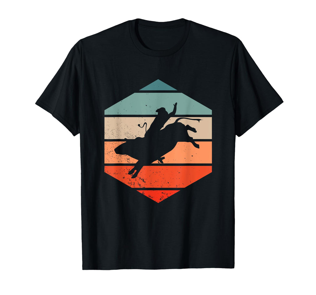 Bull Riding I Cowboy I Western Rodeo T-Shirt - Minimalist Print Unisex - T-Shirt, Sweatshirt, Hoodie
