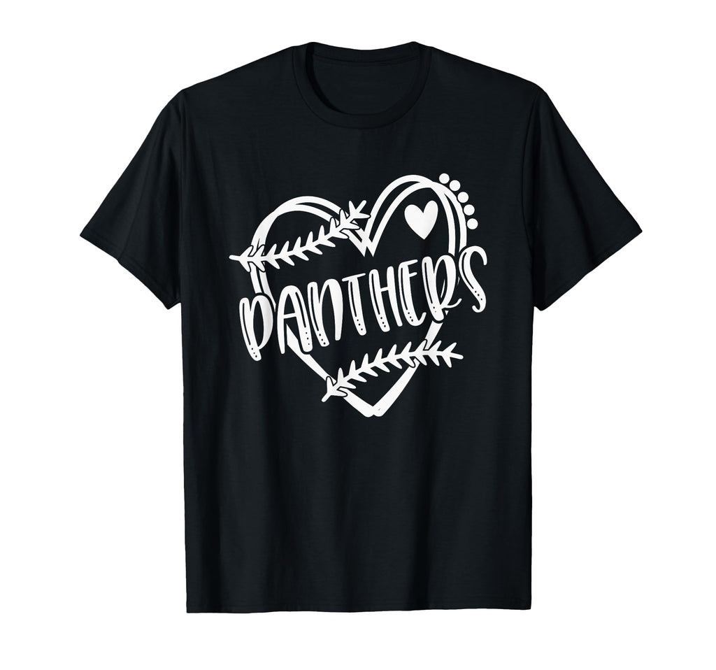 Baseball Softball Panther School Sports T-Shirt - Graphic Print for Adults - T-Shirt, Sweatshirt, Hoodie