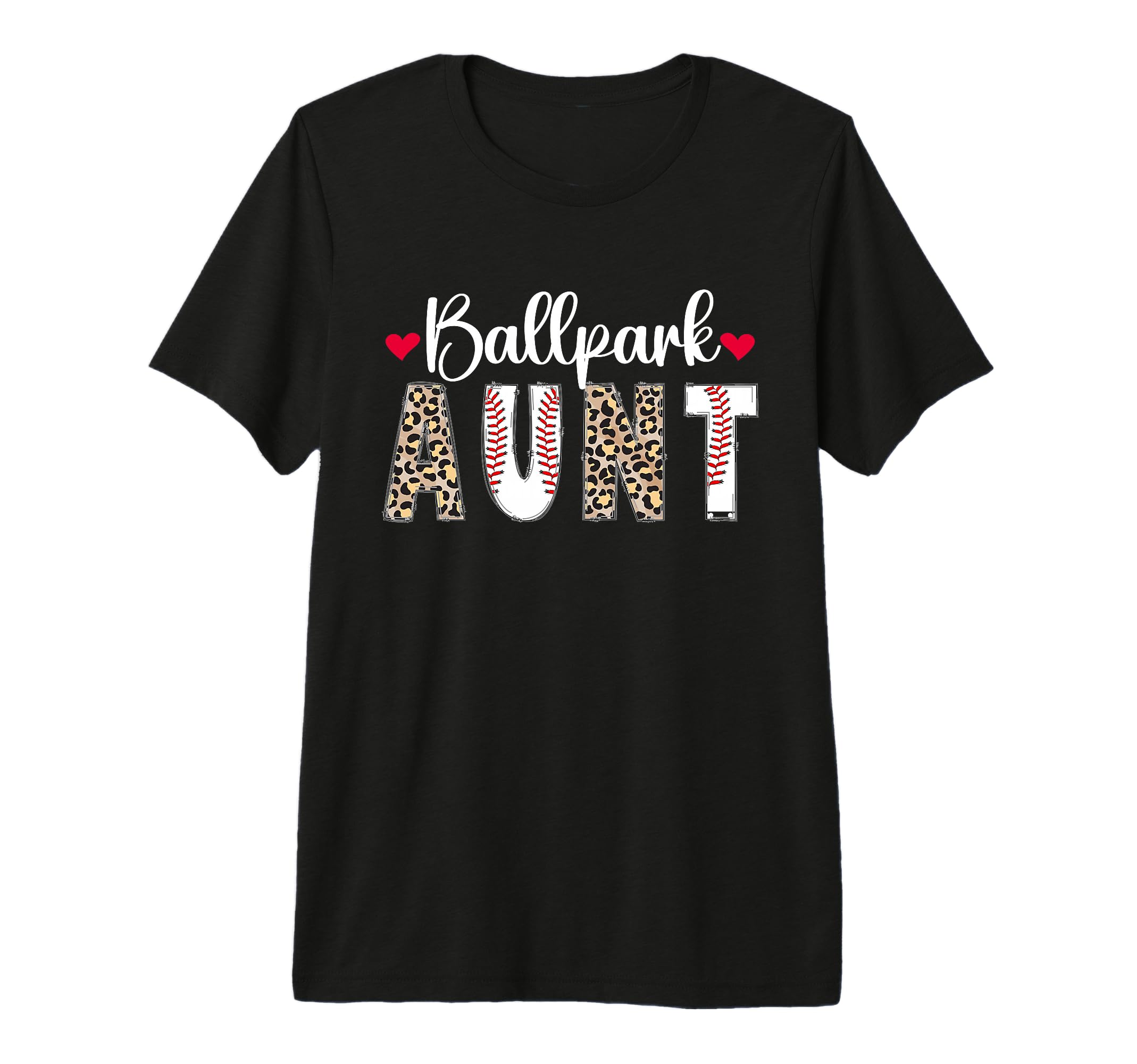 Ballpark Aunt Baseball Aunt Baseball T-Shirt - Minimalist Print for Adults - T-Shirt, Sweatshirt, Hoodie