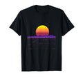 Outrun Sun Rise Vaporwave T-Shirt - Casual Everyday Wear Men Women - T-Shirt, Sweatshirt, Hoodie