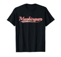 Muskingum Varsity Distressed Throwback T-Shirt - Novelty Apparel for Adults - T-Shirt, Sweatshirt, Hoodie