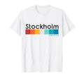Stockholm Sweden 1980S T-Shirt - Trendy Graphic for Adults - T-Shirt, Sweatshirt, Hoodie