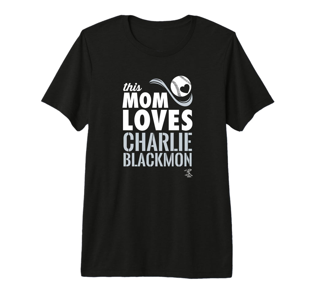 Charlie Blackmon This Mom Loves Tri T-Shirt - Novelty Apparel Men Women - T-Shirt, Sweatshirt, Hoodie