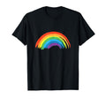 Rainbow Pride T-Shirt - Minimalist Print for Adults - T-Shirt, Sweatshirt, Hoodie